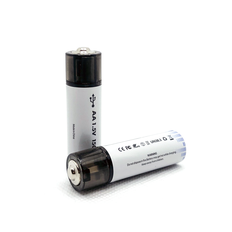 Xinneng Factory Direct Sales OEM Rechargeable 3000MAH Battery USB C AA Lithium Battery 3.6v